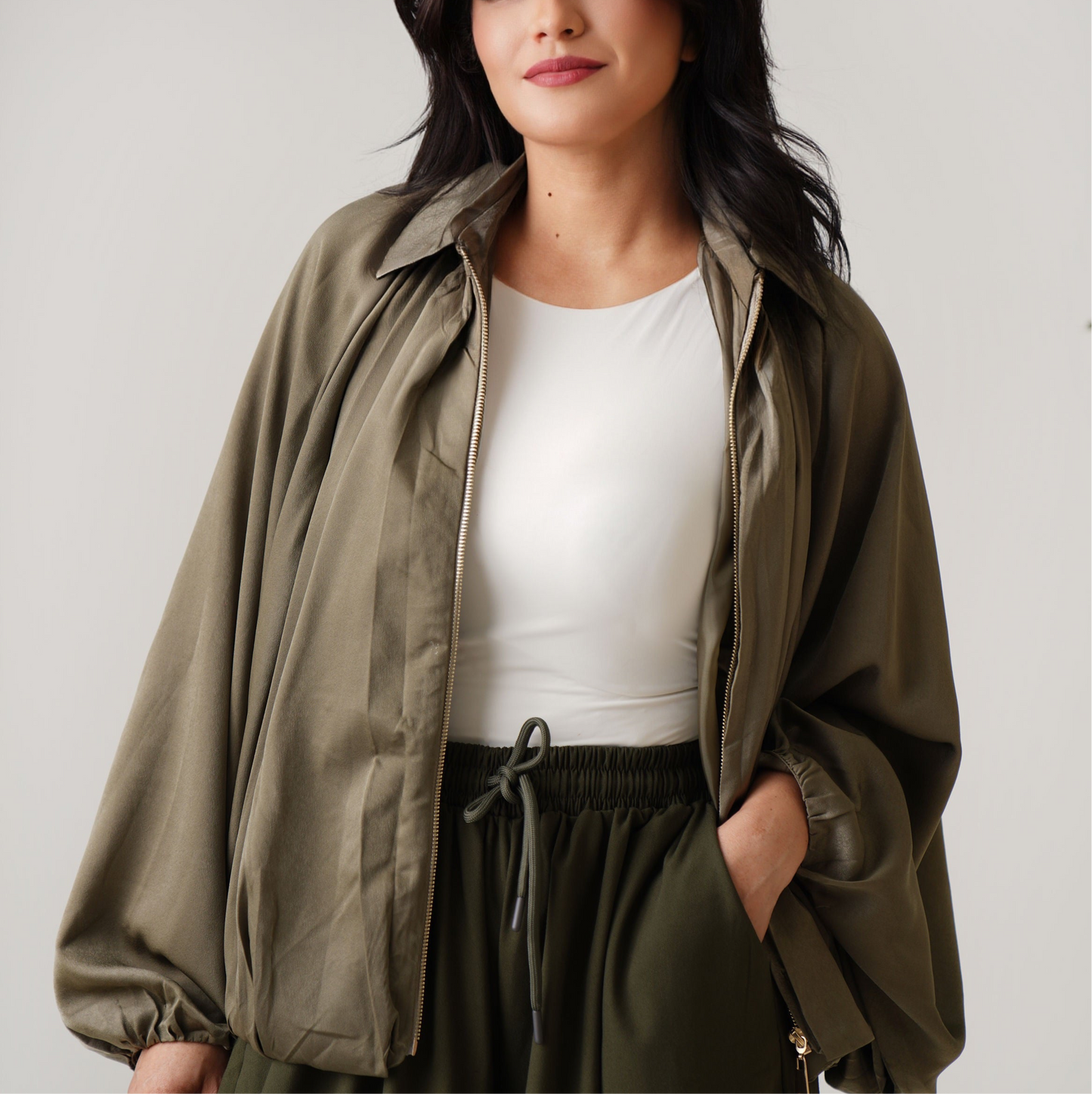 Aladin jacket olive