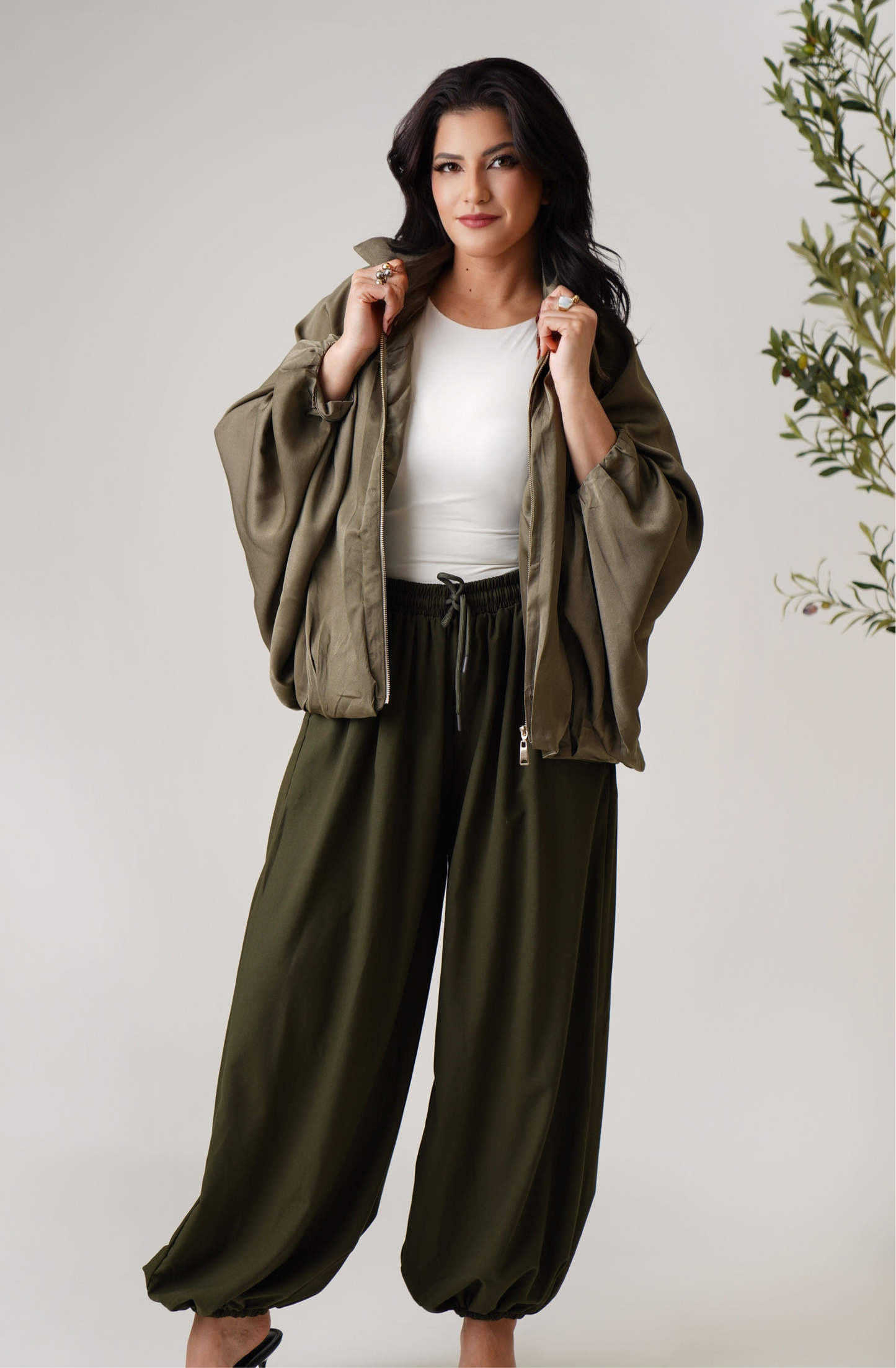 Aladin jacket olive