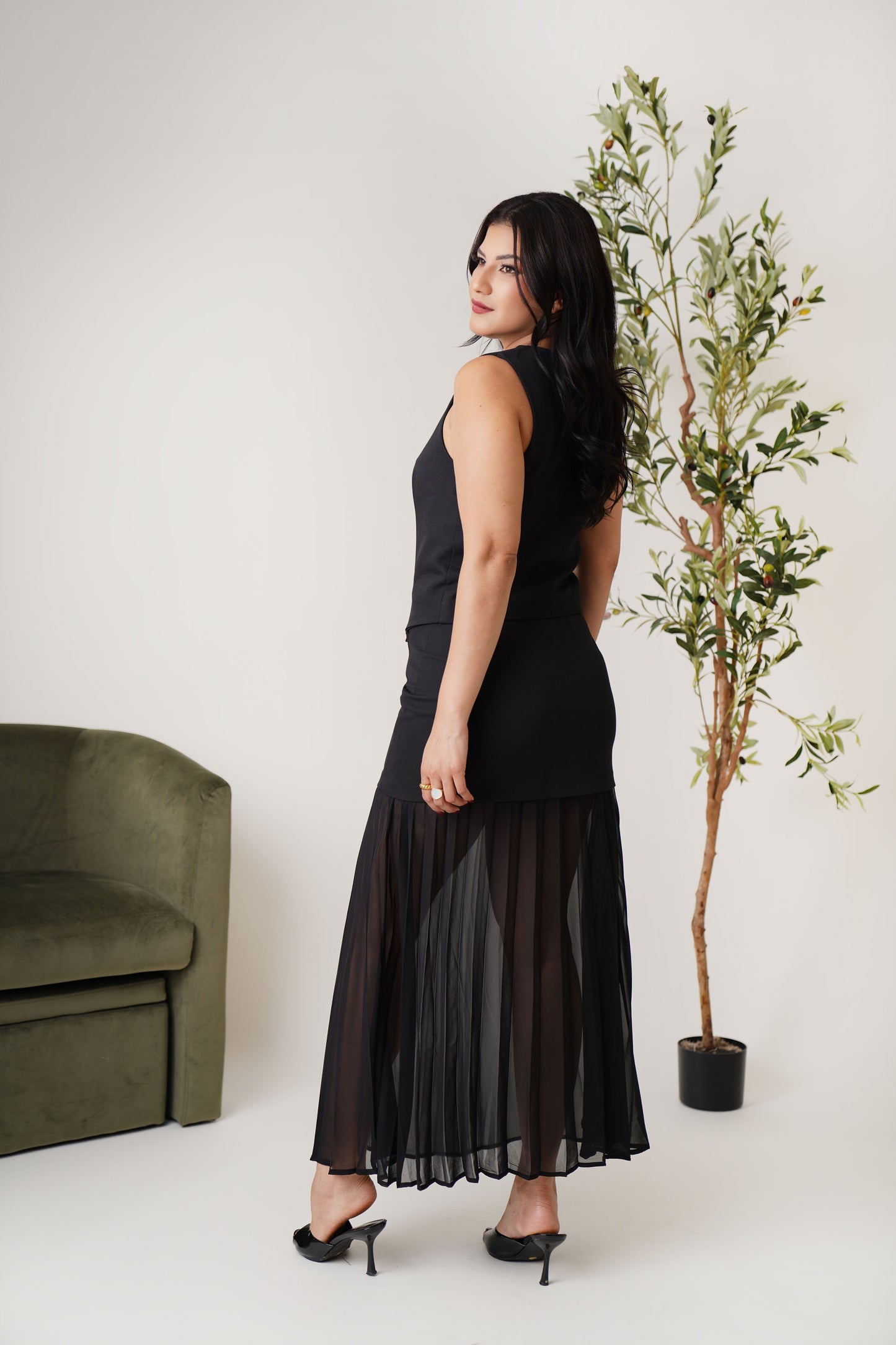 Lady black set